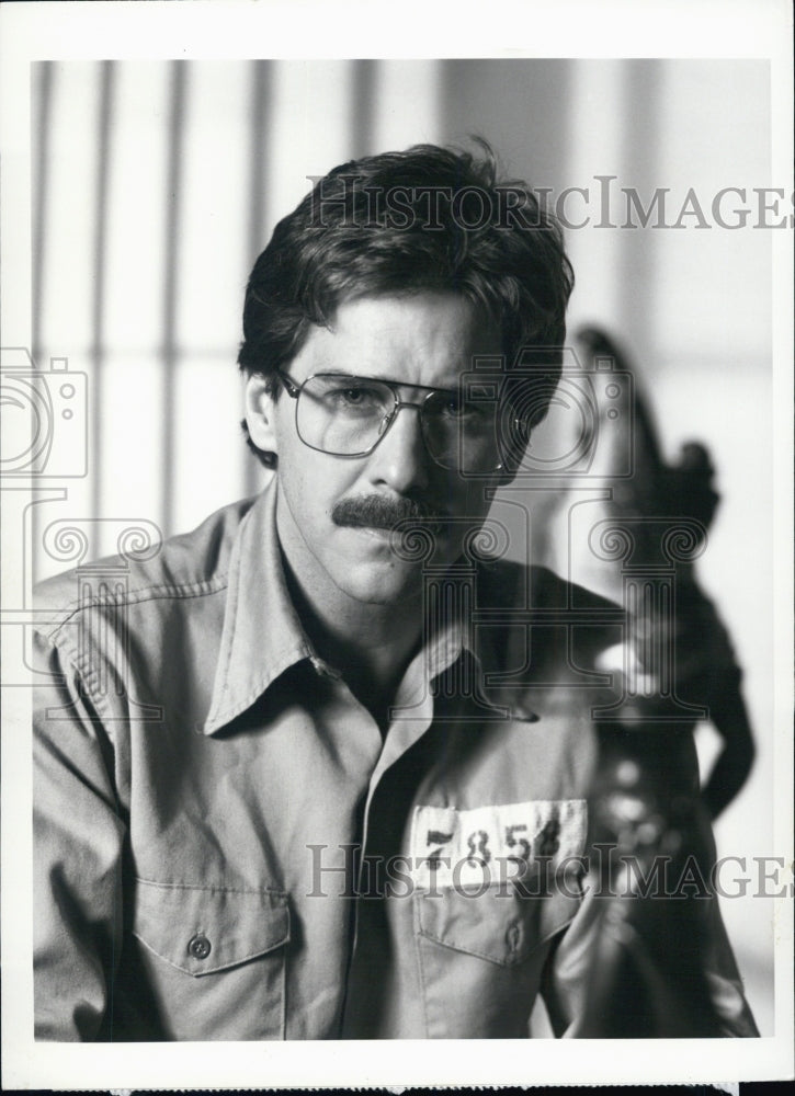 1986 Press Photo Tim Matheson Stars in "Blind Justice" on CBS - Historic Images