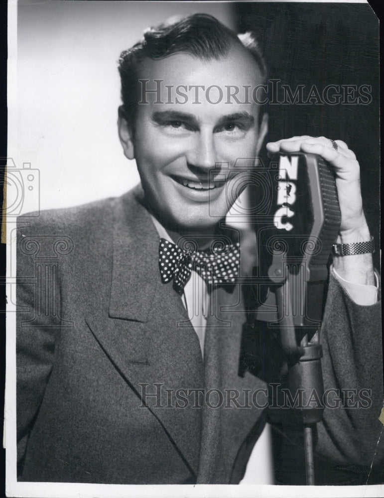 1950 Comedian TV Host Jack Paar - Historic Images