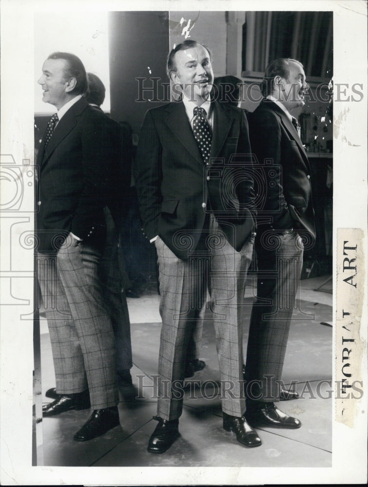 1973 Press Photo Comedian TV Host Jack Paar - Historic Images