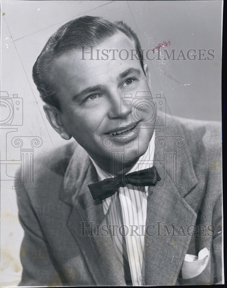 1953 Jack Parr,CBS-TV "Bank On The Stars" - Historic Images
