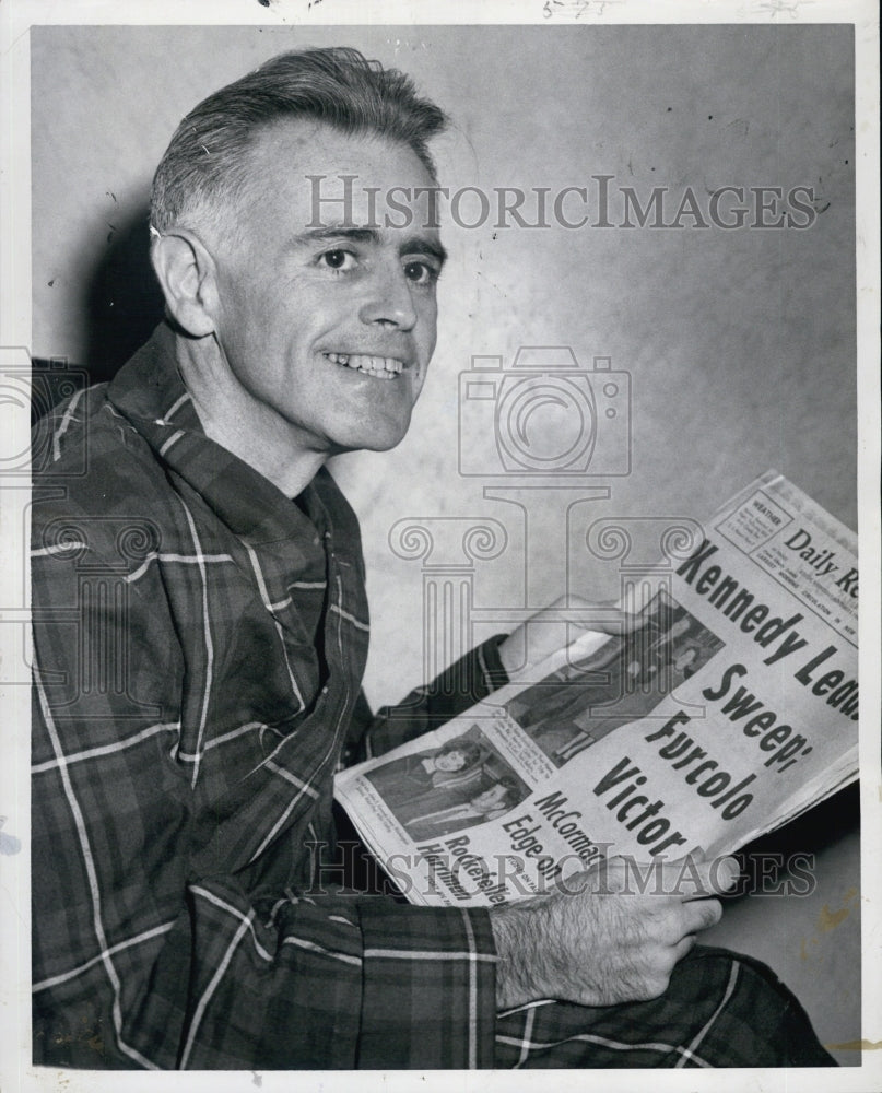 1958 Edward Joseph Cronin Massachusetts State Secretary - Historic Images