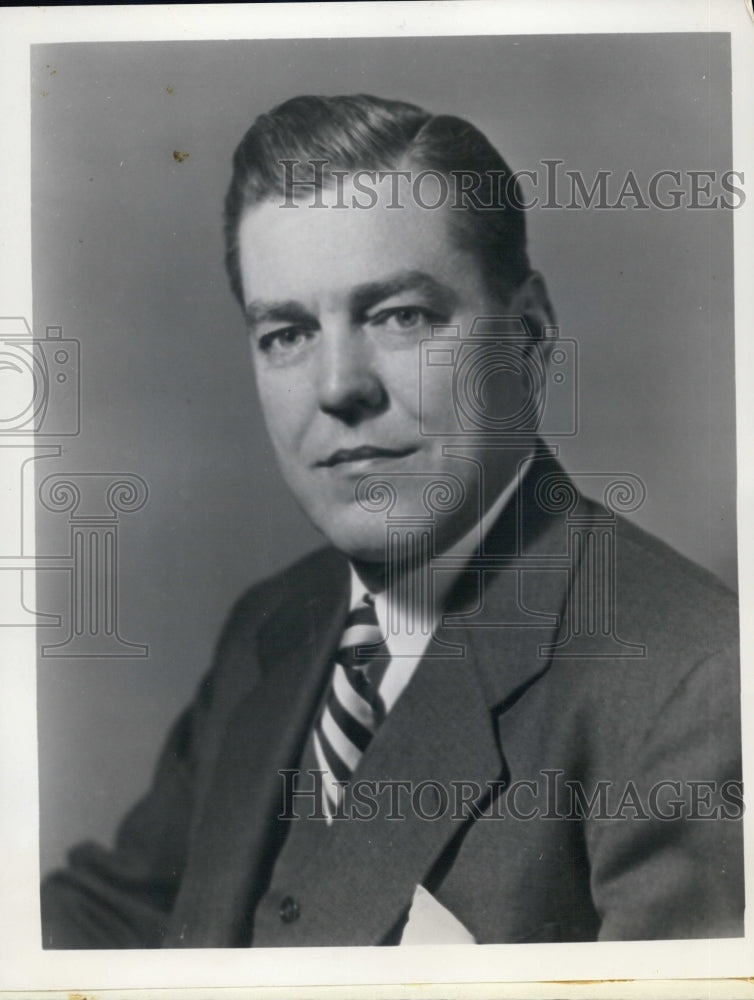 1956 Albert C. Palmer, VP of New England Telephone Company - Historic Images