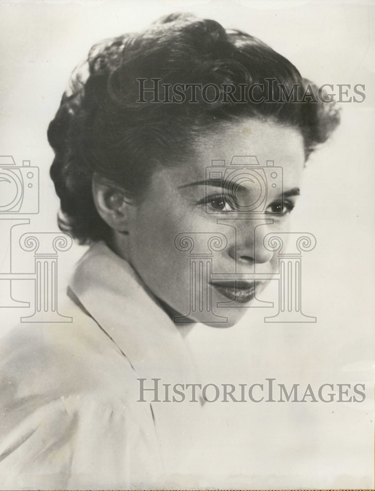 1952 actress Hildy Palmer, sister of Lilli Palmer - Historic Images