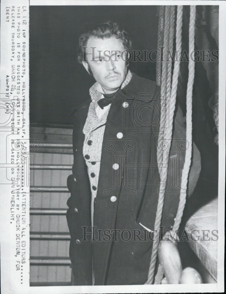 1955 Press Photo Dan O'Herlihy - Historic Images