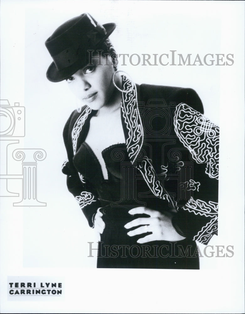 1983 Press Photo Terri Lyne Carrington Drummer - Historic Images