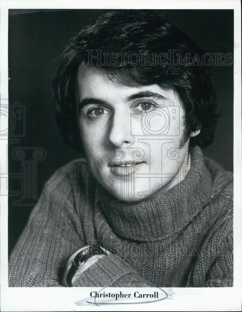 1973 Christopher Carroll  "actor"-Historic Images