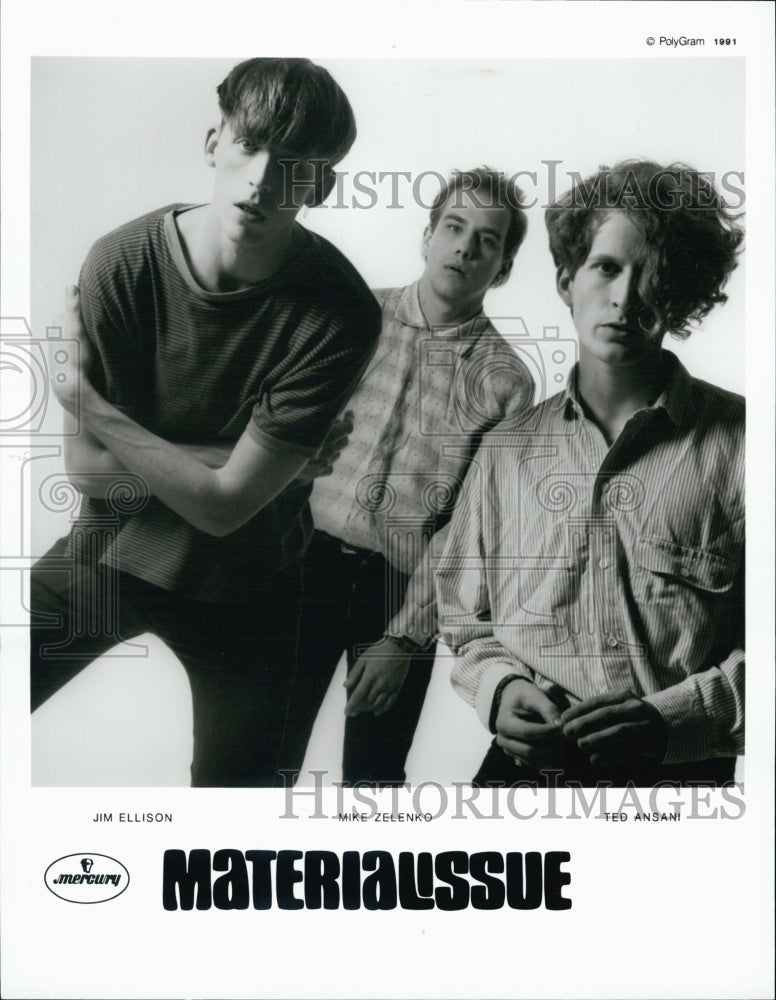 1991 Press Photo A picture of Material Issue - Historic Images