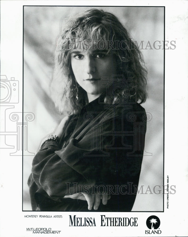1992 American Singer-Songwriter Melissa Etheridge-Historic Images