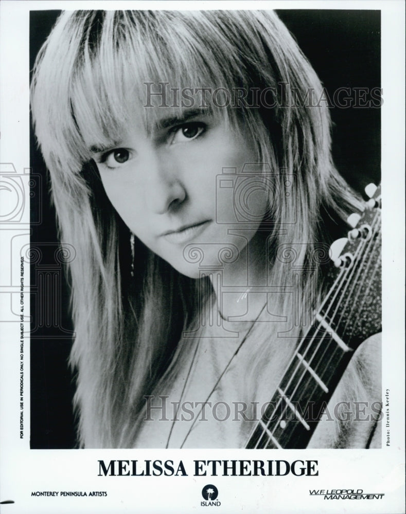 1994 Press Photo American Singer-Songwriter and Activist Melissa Etheridge - Historic Images