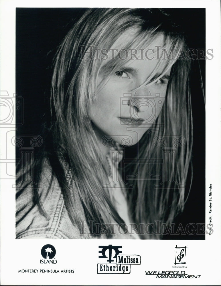 Press Photo Melissa Etheridge - Historic Images