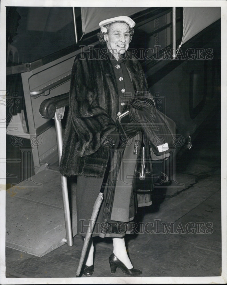 1953 Press Photo A picture of Miss Carro - Historic Images