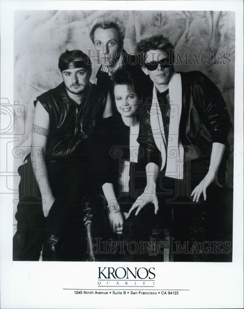 Press Photo Kronos Quartet Band - Historic Images