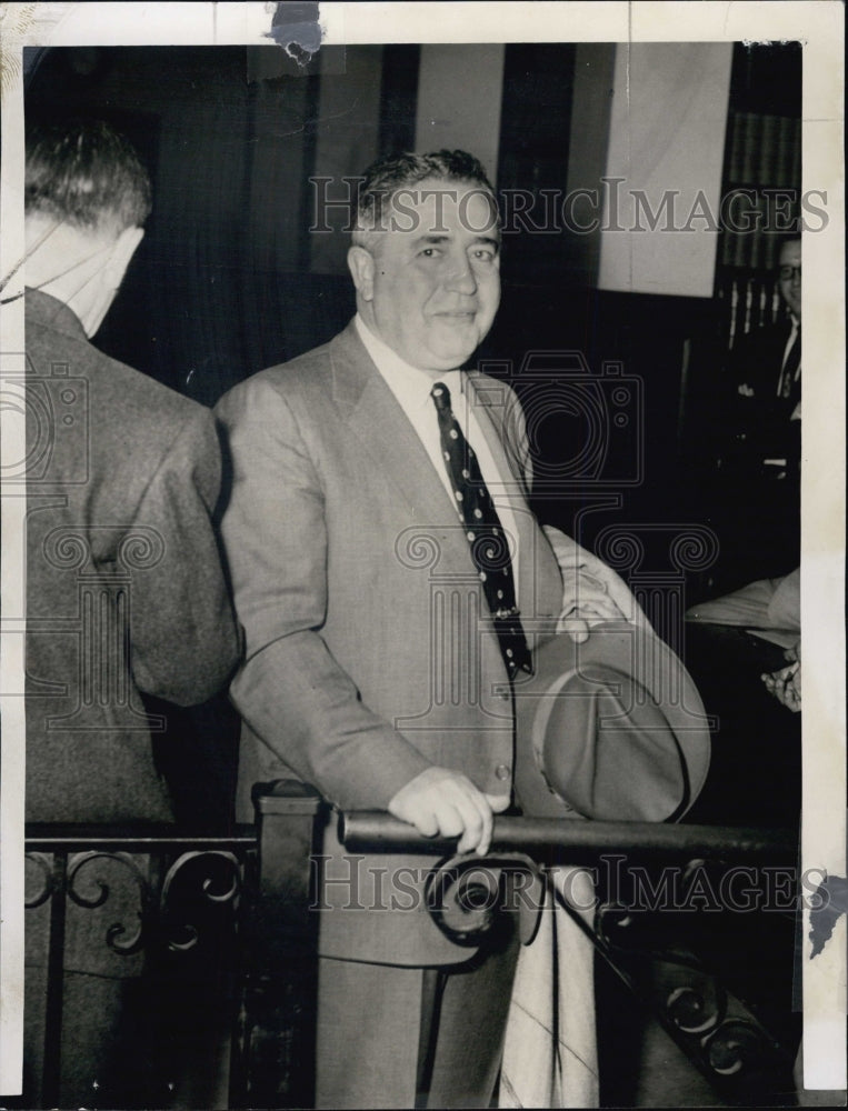 Press Photo Judge John G. Pappas Judge of Suffolk Downs illegal racetrack - Historic Images