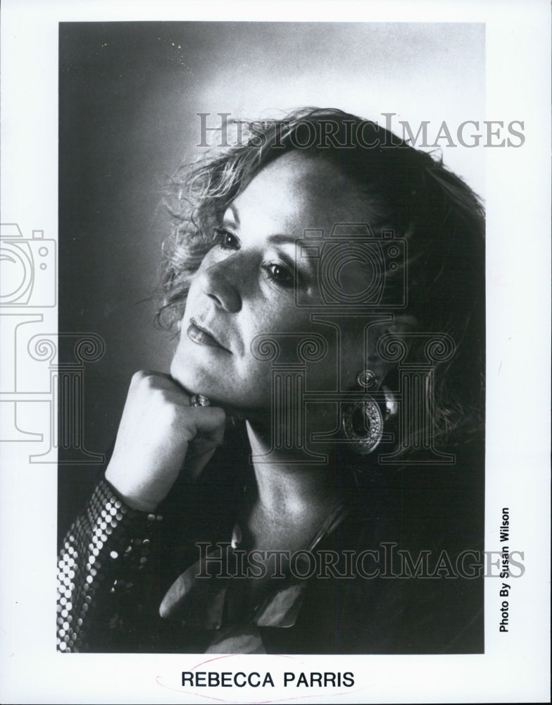 1987 Press Photo A picture of Rebecca Parris - Historic Images