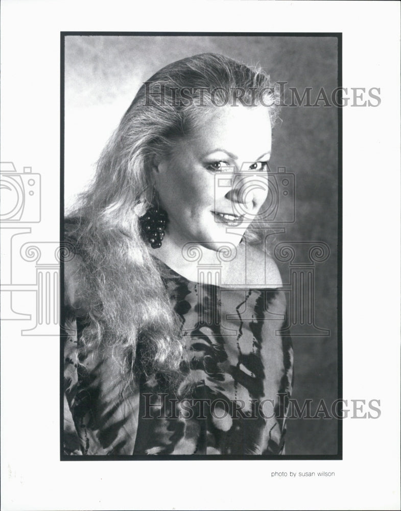 1996 Press Photo A picture of Rebecca Parris - Historic Images