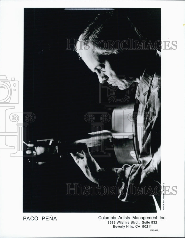 1996 Press Photo Guitarist Paco Pena - Historic Images