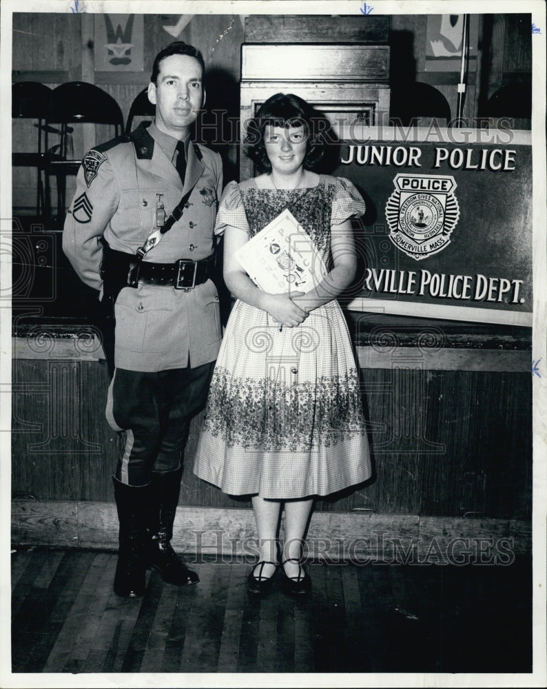 1987 Press Photo Timothy Moran is guest speaker at St Clement's School with - Historic Images