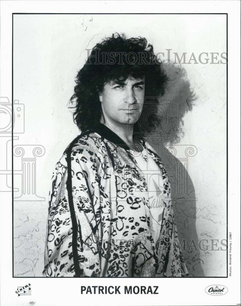 1995 Press Photo Patrick Moraz musician - Historic Images