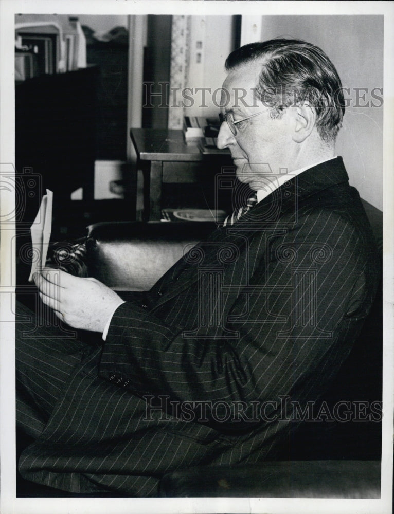 1939 Press Photo Lord Lotthian British Abmasador to the united states - Historic Images