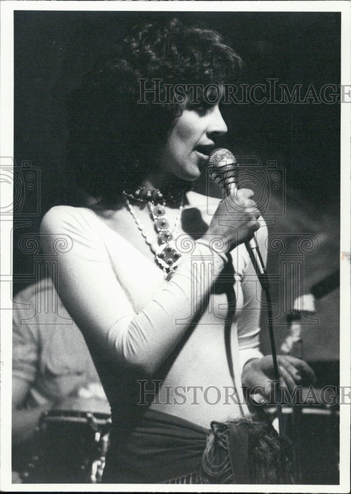 Press Photo Singer Lorraine - Historic Images