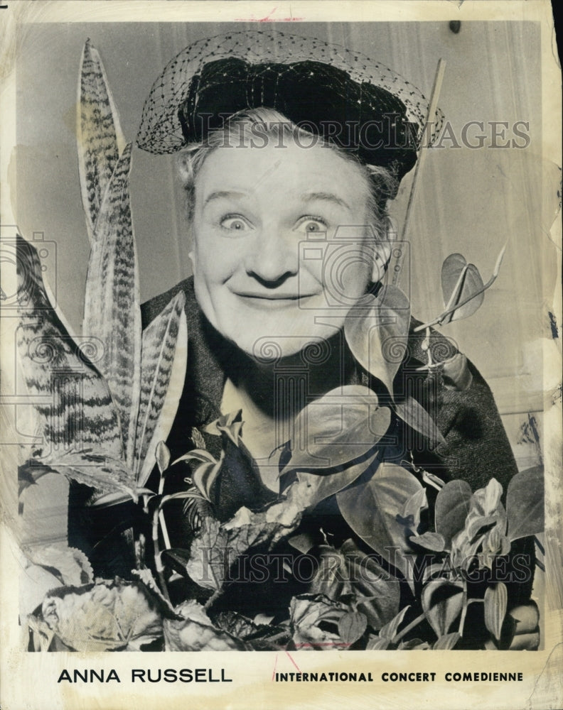 1976 Anna Russell international Concert Comedienne - Historic Images