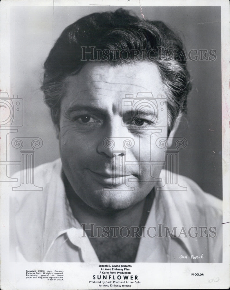 1996 Press Photo Marcello Mastroianni - Historic Images