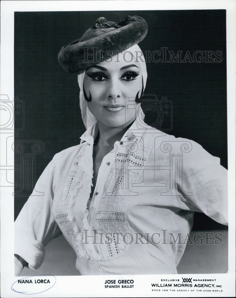 1968 Nana Lorca with the Jose Greco Dance Group - Historic Images