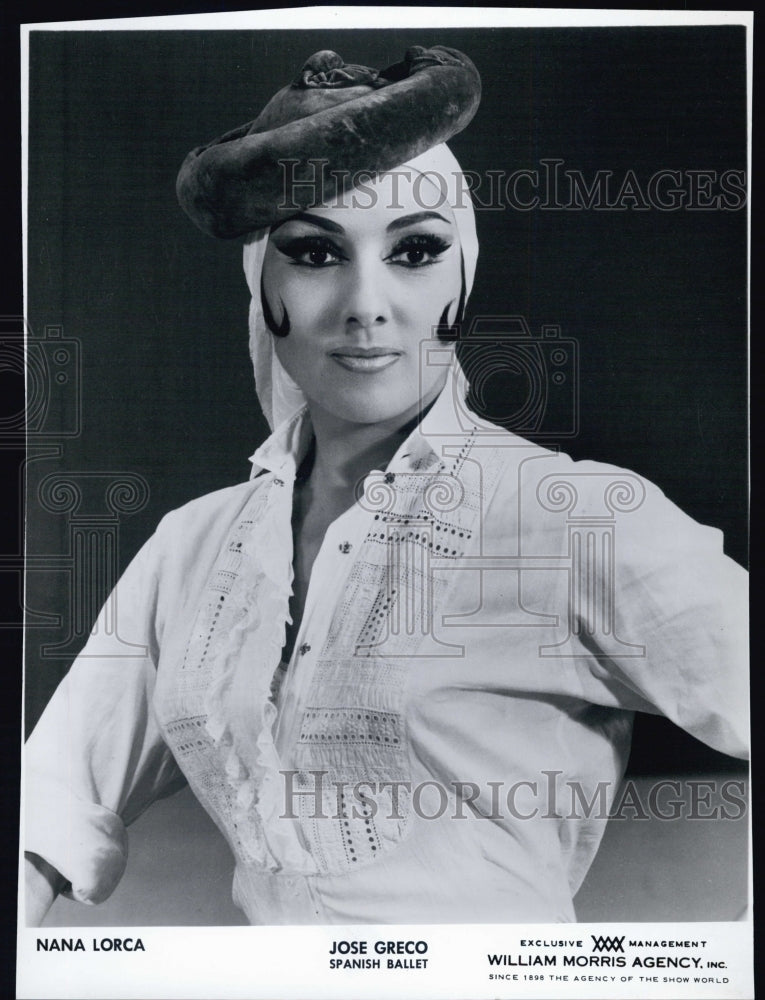 1967 Dancer Nana Lorca of the Jose Greco Spanish Dance Co. - Historic Images