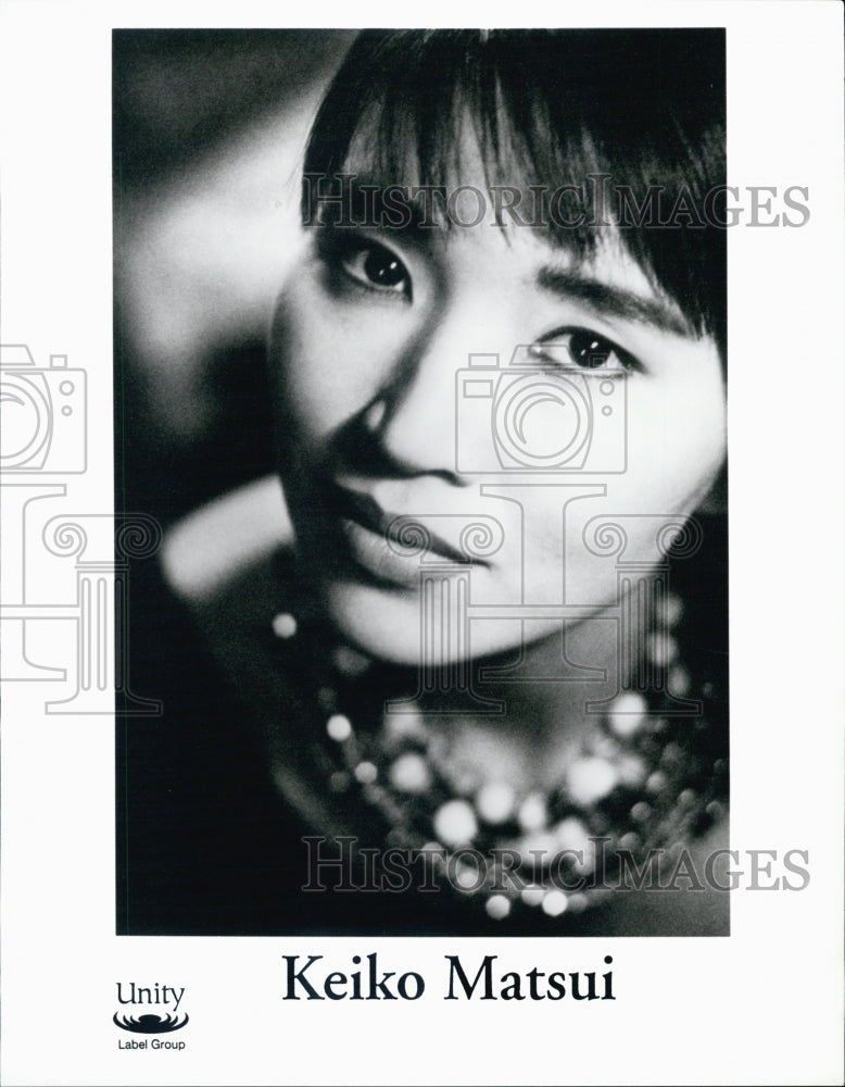 Press Photo Musician Keiko Matsui Unity Label - Historic Images