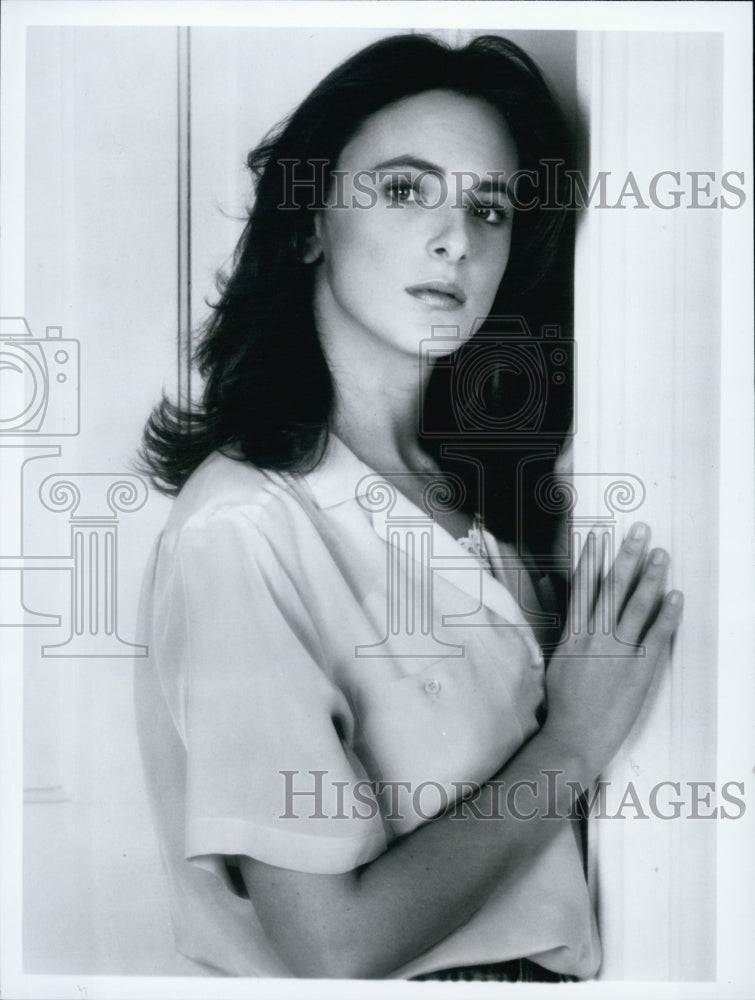 1990 Press Photo Actress Marlee Matlin in "Bridge to Silence" - Historic Images
