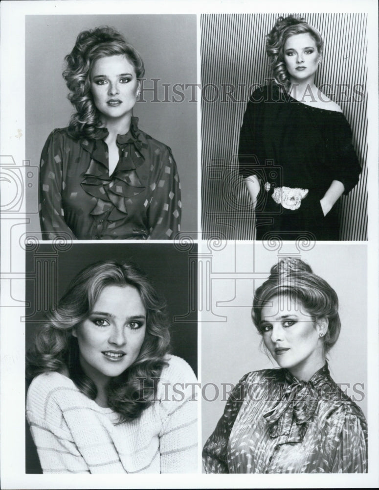 1984 Press Photo Actress Robin Mattson in "Ryan's Hope" - Historic Images