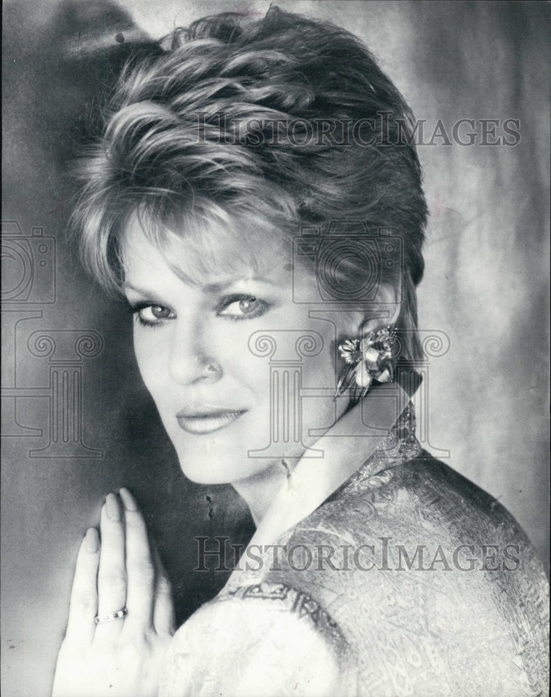 Press Photo Actress Gloria Loring - Historic Images