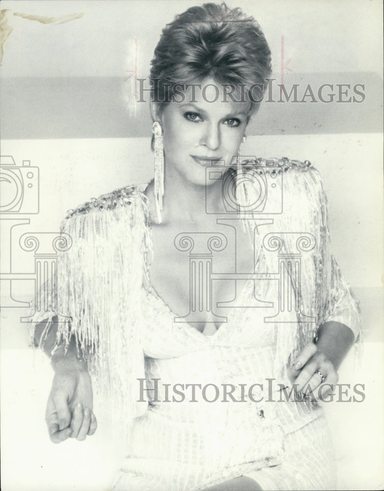 Press Photo TV and Atlantic Recording Artist Gloria Loring - Historic Images