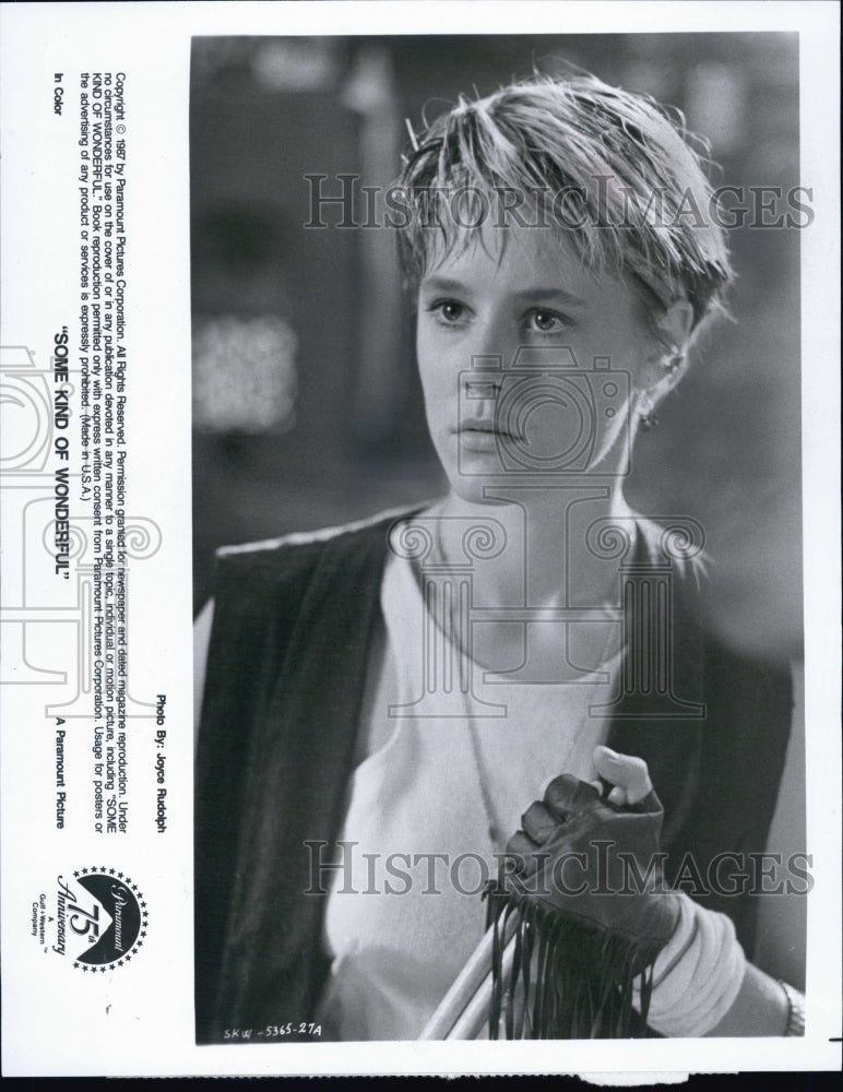 1987 Press Photo Mary Stuart Masterson stars in "Some Kind of Wonderful" - Historic Images