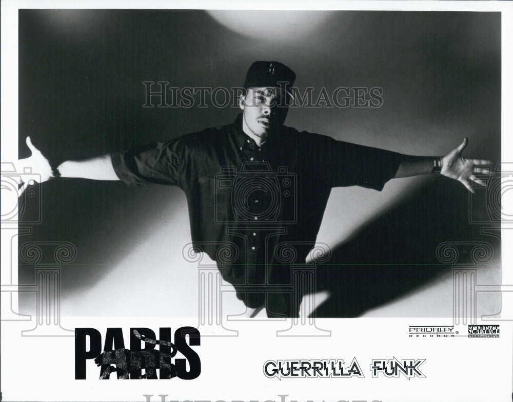 Press Photo Recording Artist Guerilla Funk - Historic Images