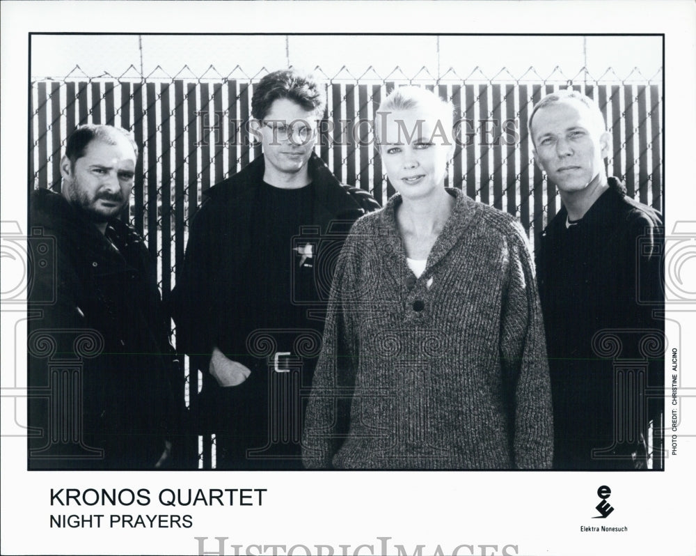 Press Photo Musical group Kronos Quartet - Historic Images