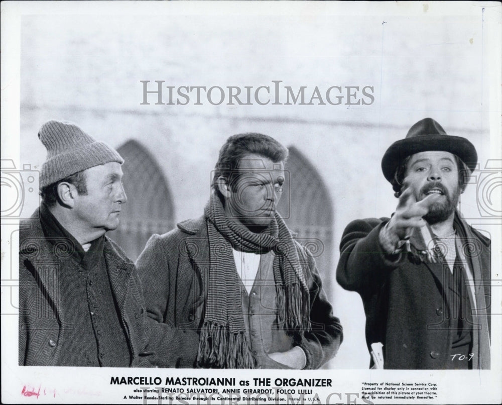 1964 Marcello Mastroianni, Bernard Blier, Renato Salvator - Historic Images