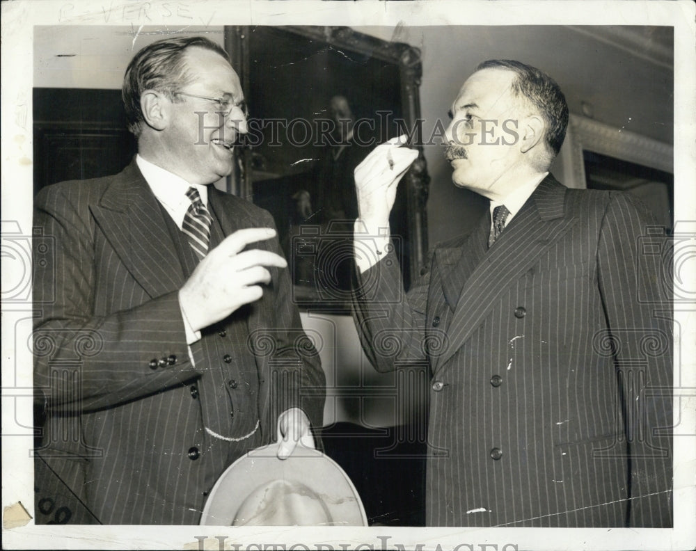 1939 Press Photo British Ambassador Lord Lothian at State Department - Historic Images