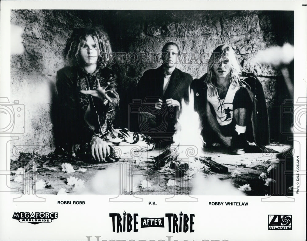 Press Photo Musical group Tribe After Tribe - Historic Images