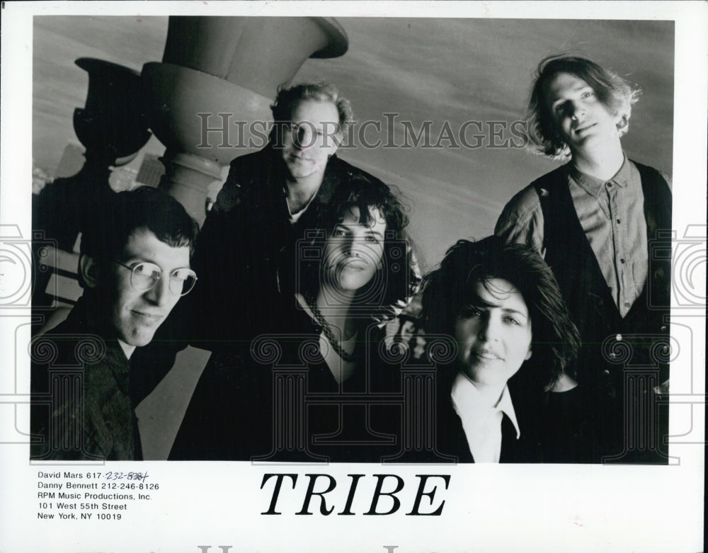 1991 Press Photo Musical group Tribe - Historic Images