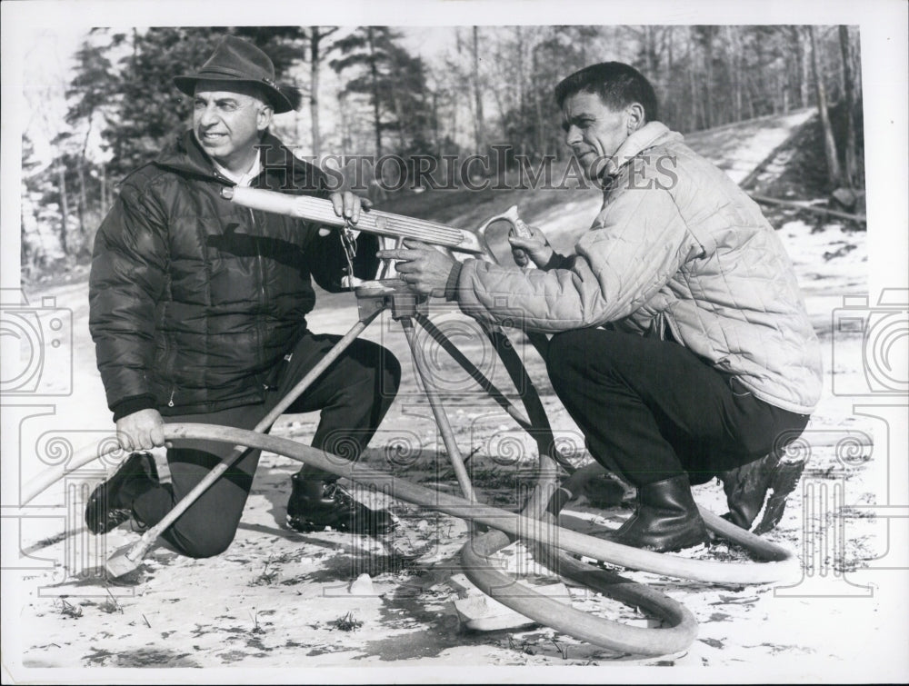 1963 Joe Tropeano Developer Snow Making Machine - Historic Images