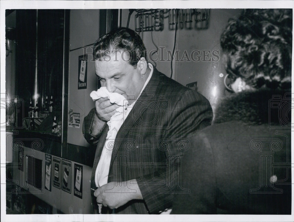 1962 Bartender  Frank Paradise - Historic Images