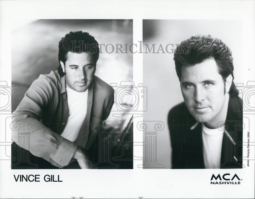 1994 Press Photo Country Singer Vince Gill MCA Nashville Promo - Historic Images