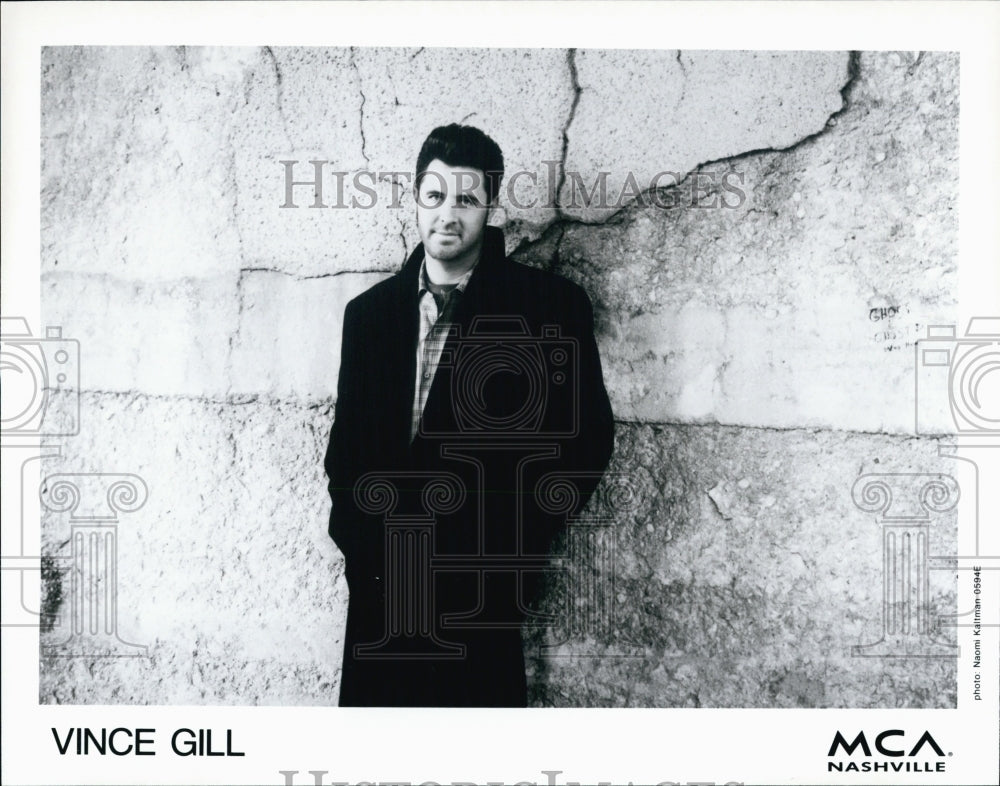 Press Photo Singer Vince Gill - Historic Images