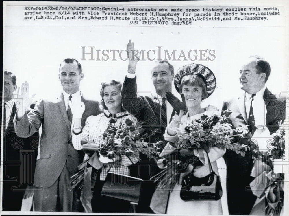 1965 Gemini 4 Astronauts Edward White, II, and James McDivitt - Historic Images