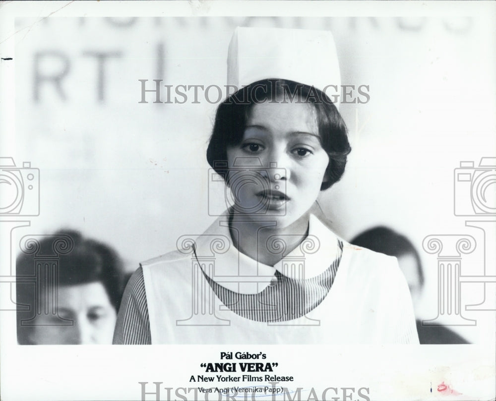 Press Photo Veronika Pap in "Angi Vera" - Historic Images