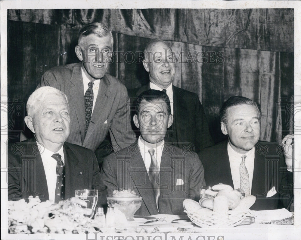 1957 Charles Wilson &amp; Others At Salute To Republican Workers Dinner - Historic Images