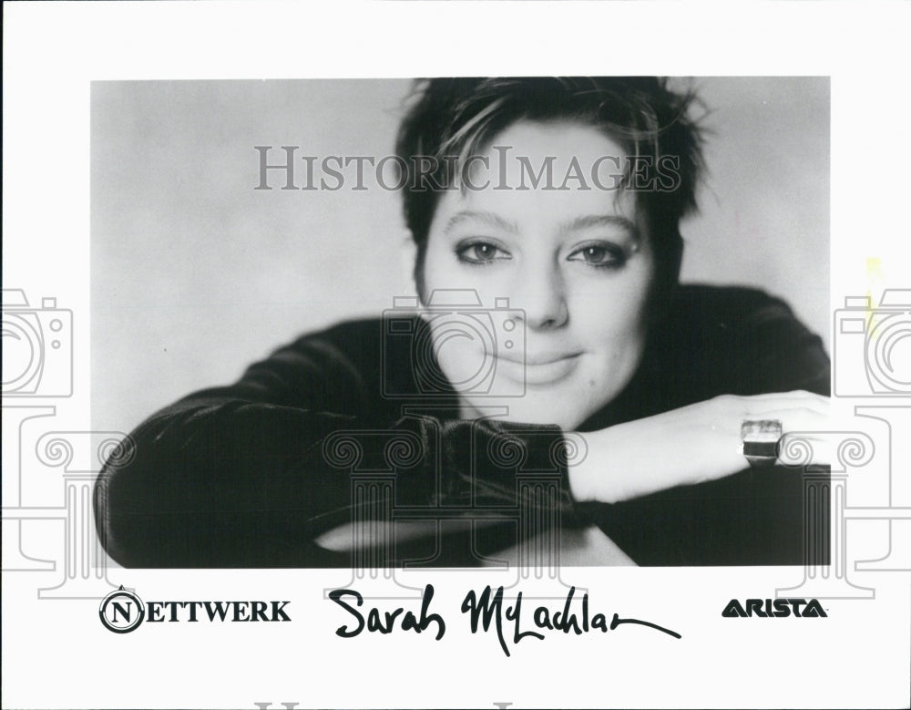 1997 Press Photo Sarah McLachlan, Actress - Historic Images