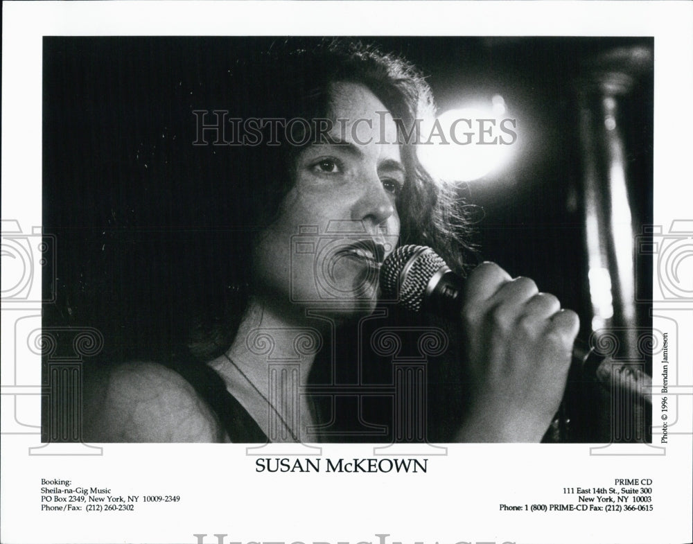 1998 Press Photo Irish Singer Songwriter Susan McKeown - Historic Images