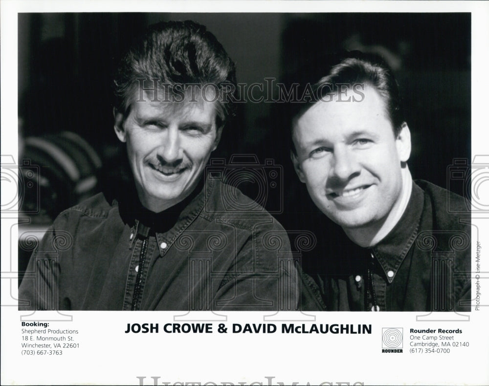 Press Photo Josh Crowe and David McLaughlin - Historic Images